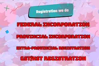 help you in incorporating business in canada