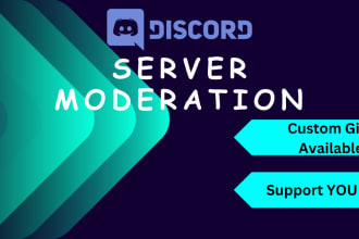 be a web3 discord moderator or telegram moderator for your project