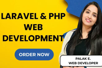 ai web application software developer use laravel PHP react full stack developer