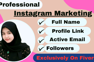 find the best instagram, youtube, and tiktok influencer email lists