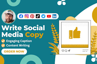 write creative social media captions for your business