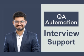 help you in QA automation interview