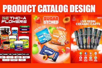 design catalog for cbd, cannabis, and vape products
