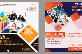 design attractive and rare brochure for you