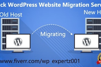 migrate your wordpress website to new host