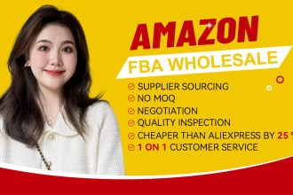 do amazon fba wholesale supplier sourcing agent in china