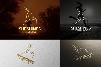 do line art feminine luxury minimal elegant logo design