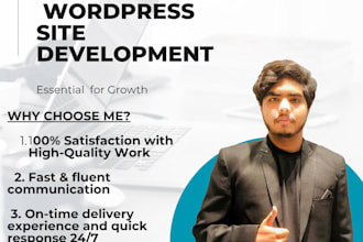 build, design, redesign, and revamp wordpress website development