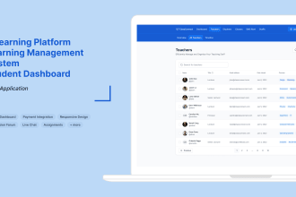 develop elearning platform, lms web app