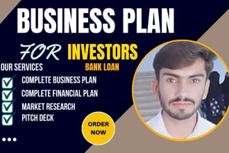 write a perfect investors ready business plan and pitch deck