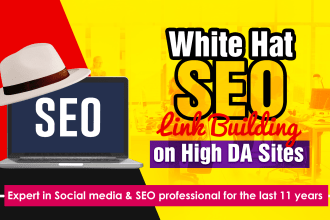 do SEO contextual backlinks HQ and authority dofollow link building