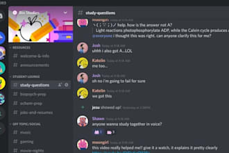 develop a custom discord bot with nodejs or python