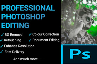 edit professional photo using adobe ps and retouching