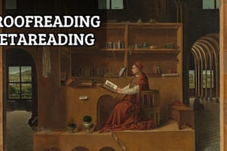 proofread and edit your text