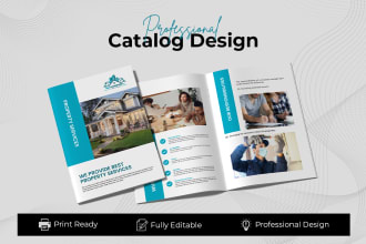 design professional product catalog, booklet, brochure, or lookbook design