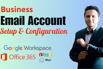 setup email accounts on google workspace or outlook for cold email marketing