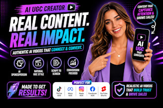 create ai ugc video ads for tiktok, instagram and facebook
