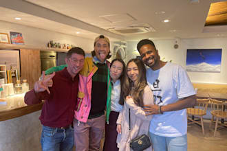 be your japanese local partner and show you better places than in the guidebook