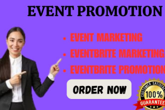 do event marketing for event promotion via eventbrite promotion