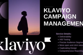 setup klaviyo email campaigns and klaviyo email flows