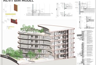 do details architecture and landscape 3d in revit and environment
