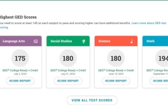 assist in completing online ged