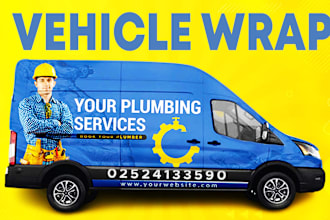 do a premium quality car, vehicle, bike, racing car, bus wrap for your business