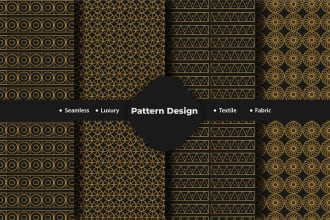 design seamless repeat pattern for textile, fabric