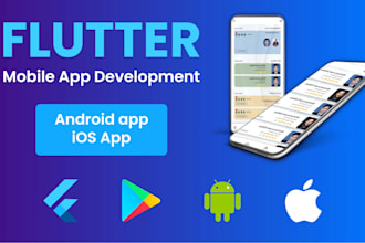 be your flutter developer to build flutter applications