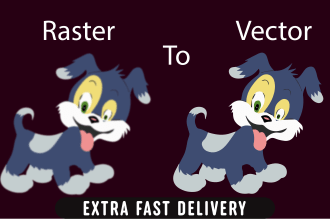 do vector tracing modify re edit vectorize logo convert image to vector