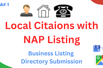 do local citations and directory submission with nap listing