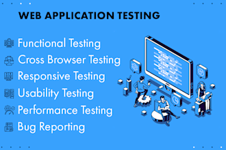 test and manual QA any software, mobile apps and website