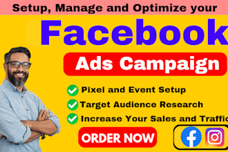 do facebook and instagram ads campaign, fb ads manager, fb advertising properly
