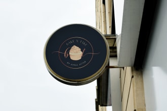 make an unique and creative bakery logo