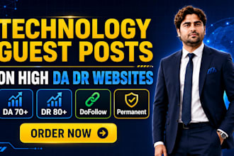 publish technology guest posts on high da DR websites