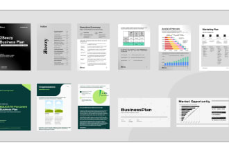 create a complete business plan for your company