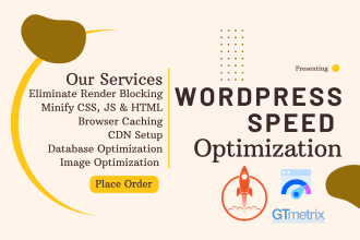 do speed optimization for your wordpress website