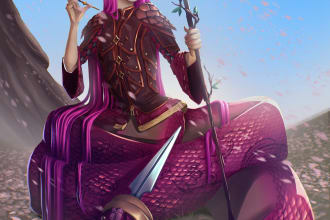 draw your dnd character