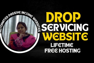 build automated drop service or dropservicing website