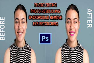 do professional photo editing I am expert in photoshop
