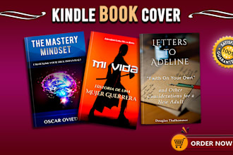 do book cover design and kindle book cover
