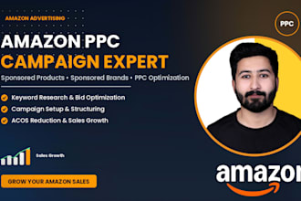 be your amazon ads expert, amazon ppc manager campaign management