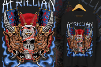 make amazing t shirt illustration japan style