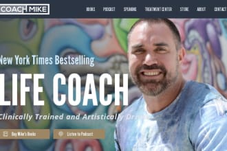 create life coaching, consulting for trainer, speakers, and leader website