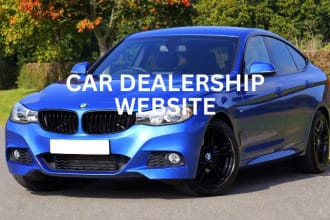 build your car dealership website, car rental website