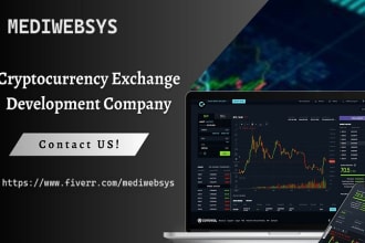 develop unique crypto exchange website, exchange platform, crypto swap website
