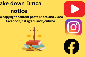 report leaked posts,photo,video on youtube,facebook and insta under dmca