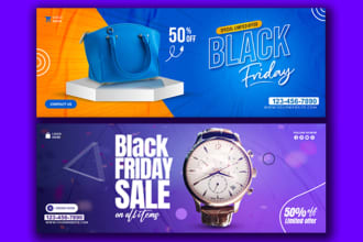 design web banner, website banner ads, product banner, flyer