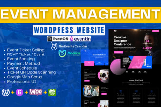 build event tickets listing management websites by eventon and modern event