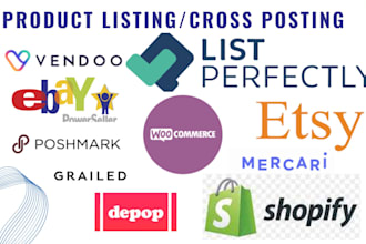 do ebay product listing, ebay SEO, ebay lister and ebay draft